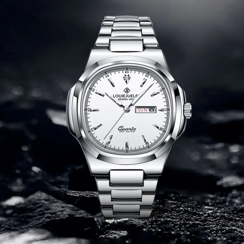 Sartorial Elegance: A 42mm Statement Watch with Triple Calendar & Night Illumination​