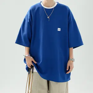 Men's Loose Fit Waffle Knit T Shirt Breathable Moisture Wicking Short Sleeve Tee with Mesh Fabric Casual Outdoor Sports Top Streetwear Crewneck Tropical Menswear Tshirt