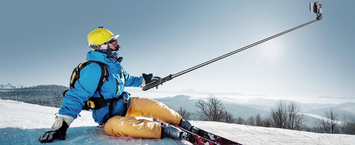 71" Phone Tripod & Selfie Stick, All in One Extendable Cell Phone Tripod with Wireless Remote, Tripods Stand for iPhone & Travel Selfie Stick 360°   Rotation Compatible with iPhone Android, Camera