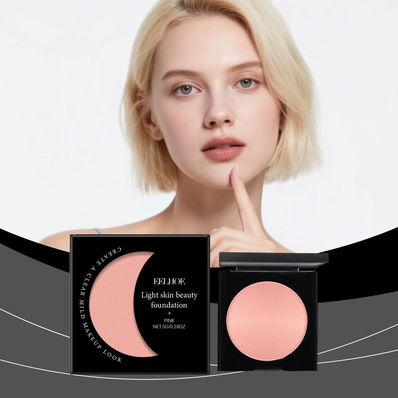 EELHOE Pink Moisturizing Concealer Foundation - Lightweight, Hydrating, Transparent Foundation Suitable for Oily and Dry Skin - Gentle and Non-irritating - Deeply Conceals - Perfect Skincare - Ideal Choice