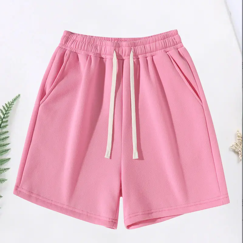 Men's Casual Comfy Fitted Shorts - Drawstring Waist, Standard Version, Pockets, Plain, Customized, Small Medium Large XL, Summer-Ready Menswear Bottoms, Mens Clothing, Men’s Shorts, Adjustable Men's Shorts