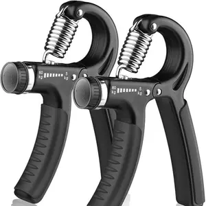 Hand Grip Strengthener Adjustable Resistance Gripper for Athletes & Forearm Veins Training Finger Exerciser Stretcher Stress Relief Grip Ball Gift for Boyfriend