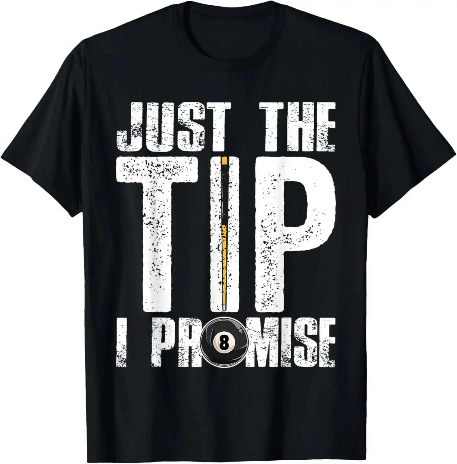 [ Cotton]   Funny Billiards Pool Cue Shirt Billiard Players Gift T-Shirt Golf Gift T-Shirt For Men And Women