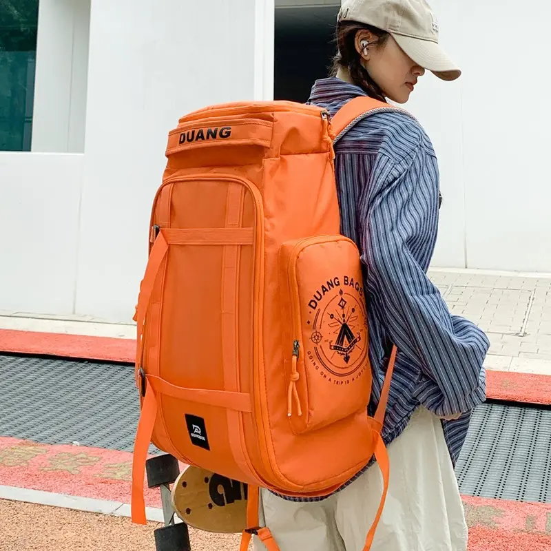 Sports Outdoor Oxford Cloth Ski Bag Large Capacity Skateboard Bag Casual Travel Storage Multifunctional Backpack
