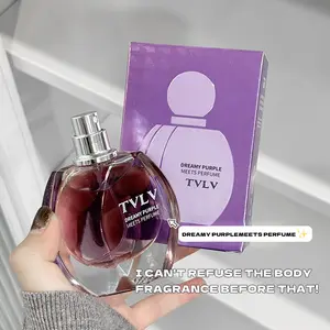 Beauty Perfume Fragrance TVLV Dream Purple Encounter Perfume Southeast Asia Long-lasting Fragrance Violet Light Perfume for Women