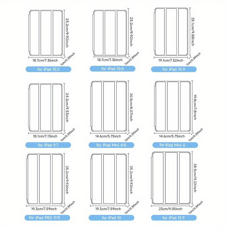 iPad 25.91cm Case for iPad Mini 4/5, 10th/5th/6th/7th/8th/9th Gen 9.7/10.2/10.9 inch - Stylish Leopard Print Pink TPU Soft Case with Multi-Angle Stand, Lightweight Protective Cover for Work, Office & Entertainment - Perfect Gift for Family & Friends