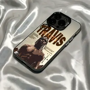 Popular Rapper New Cactus Jack Phone Case Suitable for iPhone 17 16e 16 15 14 13 12 11 Mini Pro Max Air X XR XSMAX 8 7 Plus Anti-Drop Matte Back Cover, Mobile Accessory, Device Cover, iPhone Back Cover, Matte Phone Cover, Cartoon Anime Style, Rapper Theme