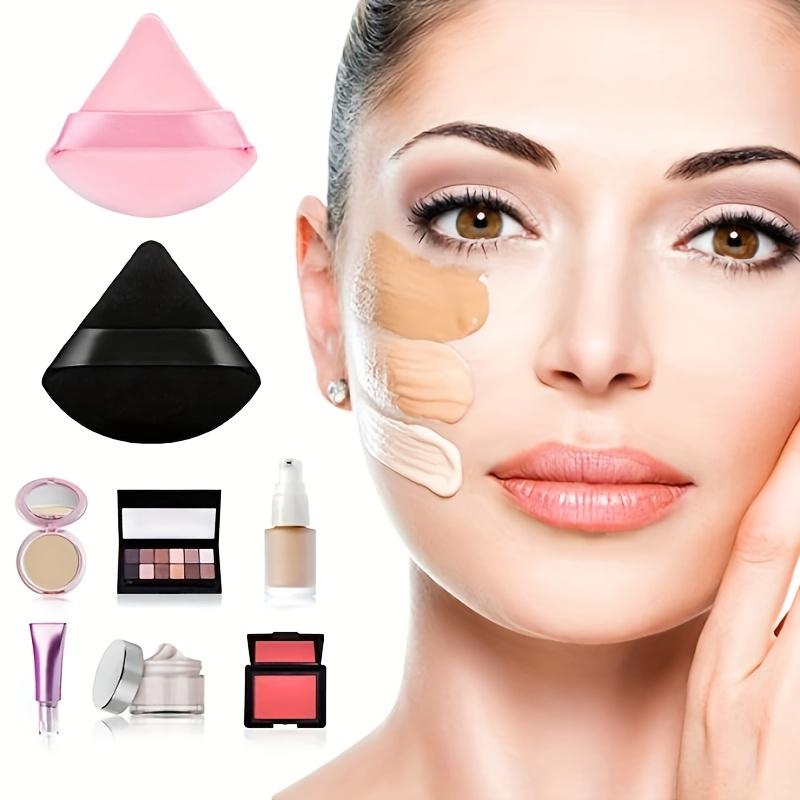 10pcs Powder Puffs, Face Powder Puffs, Cosmetic Blending Sponges, Loose Powder Makeup Tools