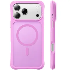 ORNARTO MagSafe Case for iPhone 17 Series – Airbuffer Gecko Grip, Strong Magnet, Military Grade Protection, Shockproof & Scratch Resistant, Translucent Phone Case