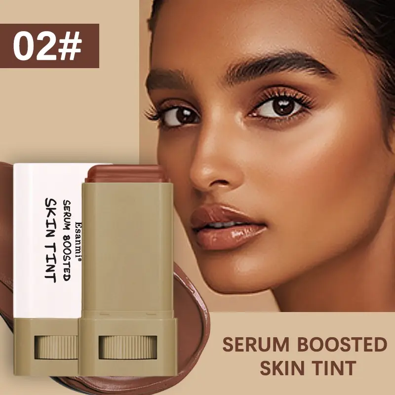 Vegan Clean Beauty Hydrating Foundation Stick - Lightweight Matte Buildable Coverage Cosmetic, Water-Resistant Serum-Boosted Skin Tint, Long-Lasting Natural Look for All Skin Types (Light Beige Shade), Hydrate Makeup Moisture