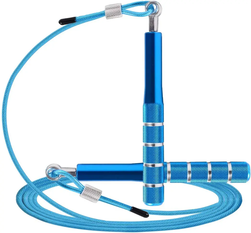 Jump Rope, Speed Jumping Rope Training ness Exercise, Adjustable Adults Workout Skipping Rope Men, Women, Kids, Girls