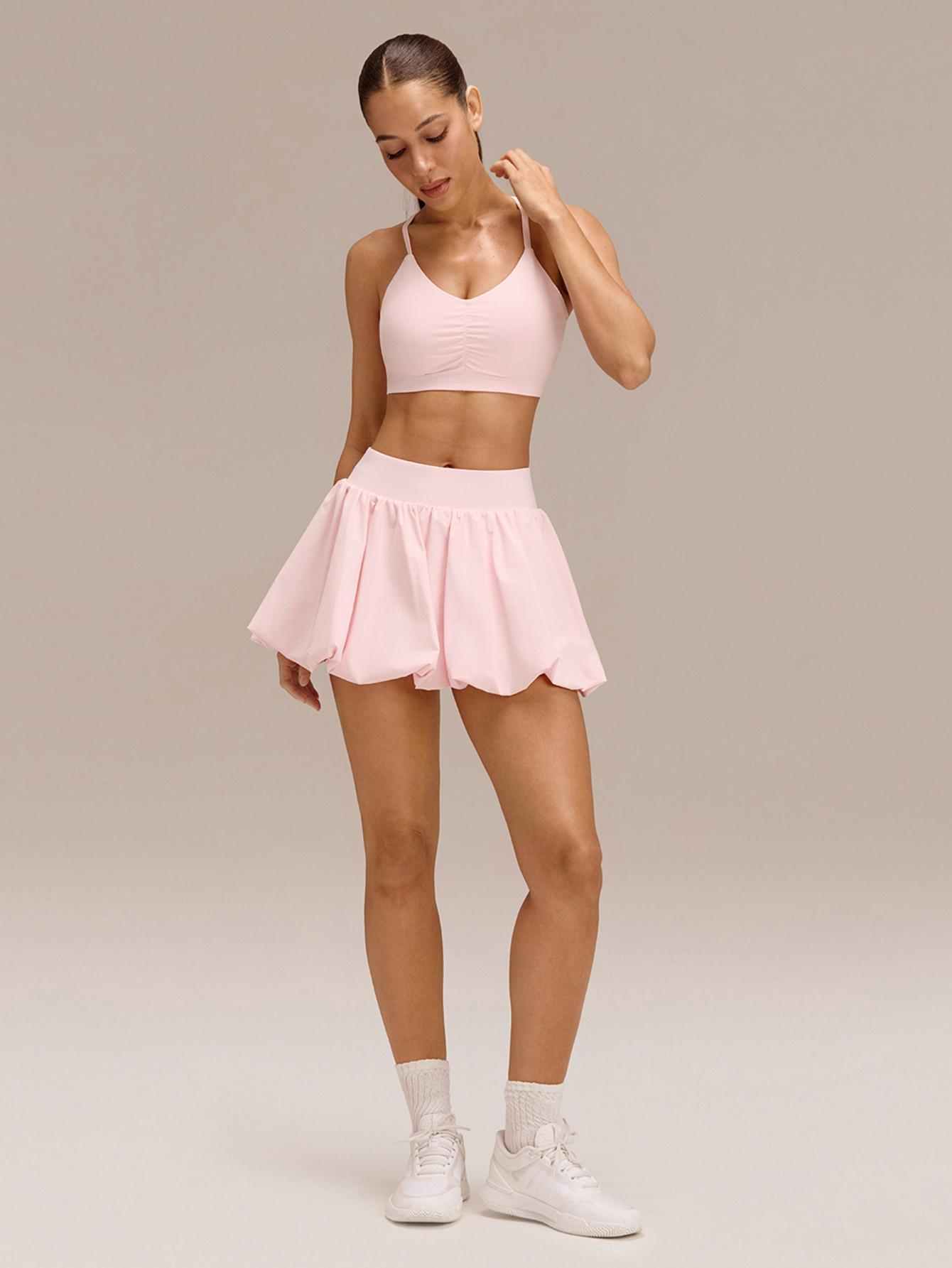 GLOWMODE Major Moves Sweat Wicking Quick Dry Cool Feel Built In Shorts Pocket Micro Bubble Mini Skirt Golf Tennis Pickleball