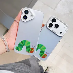 Phone case: The "Very Hungry" case by CATERPILLAR, suitable for iPhone 17 16 15 14 13 12 11 PRO MAX PLUS AIR and iPhone 16E AIR XR XS MAX 7 8 Plus series, shockproof phone case with a matte back.