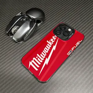 Stylish Milwaukee Pattern Phone Case, Compatible with iPhone 11 12 13 14 15 16 17 Pro Max Plus Air| Ultra Slim Slimfit Design, Shockproof Protective Cover, Perfect Gift