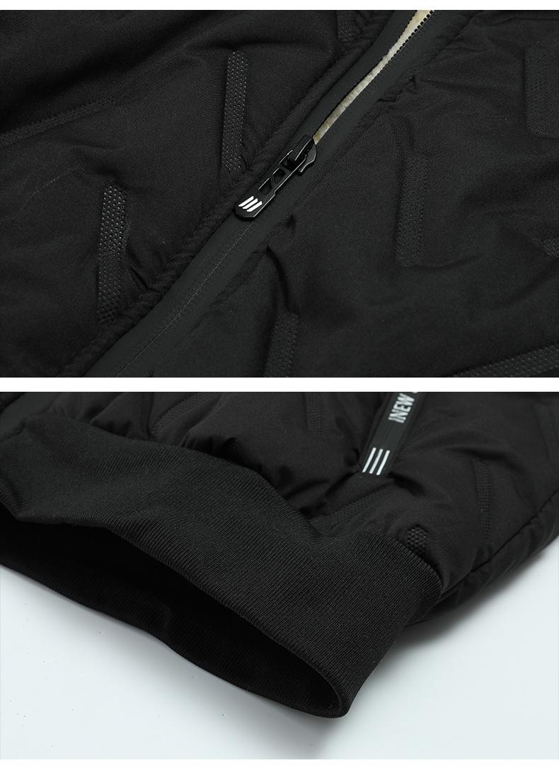 Three-Piece Set, 2025 New Ultrasonic Lamb Wool Cotton Jacket Three-Piece Set for Men, Warm Fleece-Lined Stand Collar Lamb Wool Cotton Jacket Clothes Menswear Hoodie Matching Pants Pants Suits Top Long Sleeve Long Sleeve Trouser Matching SpringStatements