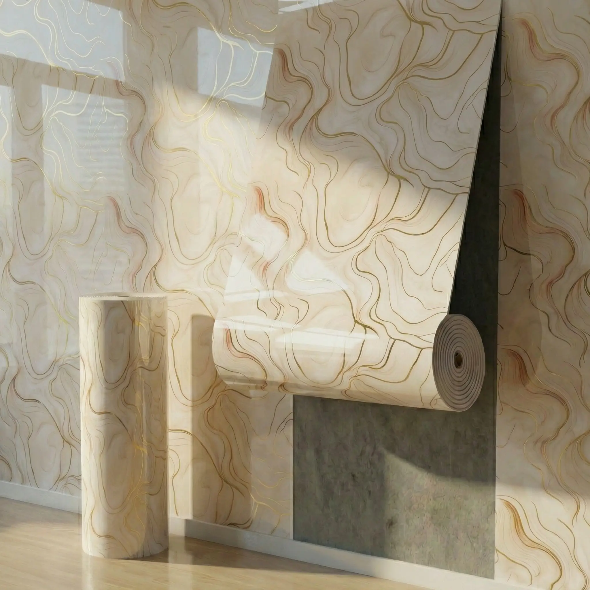 Flowing Cloud Gold（60cm*300cm）