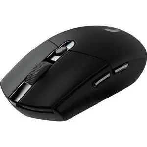 Logitech G305 LIGHTSPEED Wireless Gaming Mouse with HERO 12K DPI Sensor, 6 Programmable Buttons, Wireless Connection, Black