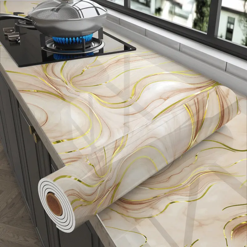 60cm x 300cm marble pattern wallpaper, removable wall decoration, wood texture, elegant design, perfect for interior decoration, versatile use, high-quality texture, instant update, dot pattern.