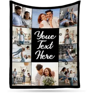 Free Custom Photo Blankets, Personalized Photo Blankets, Christmas and Birthday Gifts, Couples' Anniversaries, Customized Gifts for Girlfriends, Boyfriends, Parents, and Family.