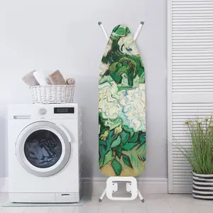 Everyday Ironing Board Cover with Elastic Edge, Heat Reflective Insulated Ironing Board Protector, Durable Stain Resistant Ironing Board Dust Cover for Daily Home Use, Sewing and Ironing Accessories, Laundry Room Organization, Simple Modern Home Decor