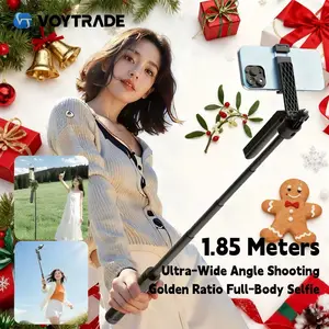 VOYTRADE Ultra Face Tracking Gimbal Stabilizer Tripod & Selfie Stick, Extendable to 1900mm, 360° Rotation, Remote Shutter