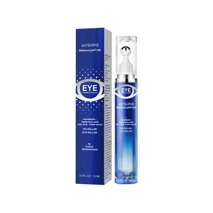 Eye Enhancement Roller with 360-Degree Massage, Hyaluronic Acid & Kojic Acid, 0.5 FL OZ, For Dark Circles & Eye Bags