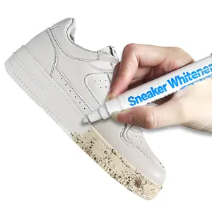5Pcs White Sneaker Eraser Pen, Yellowing Anti-Oxidation Repair Pen, Waterproof Stain Removal & Color-Complementary Whitening