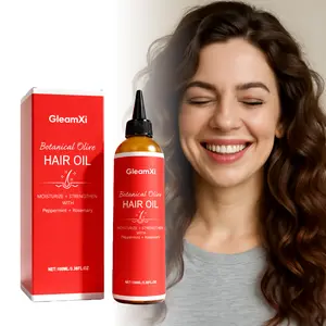 GleamXi Olive Hair Care Essential Oil Moisturizing Refreshing Nourishing Hair Naturally Voluminous Smooth Hair Care Essential Oil