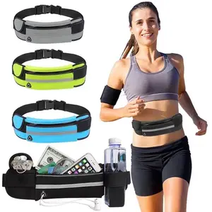 Outdoor Neoprene Waterproof Hiking Cycling Running Belt Waist Bag Sport Fanny Pack