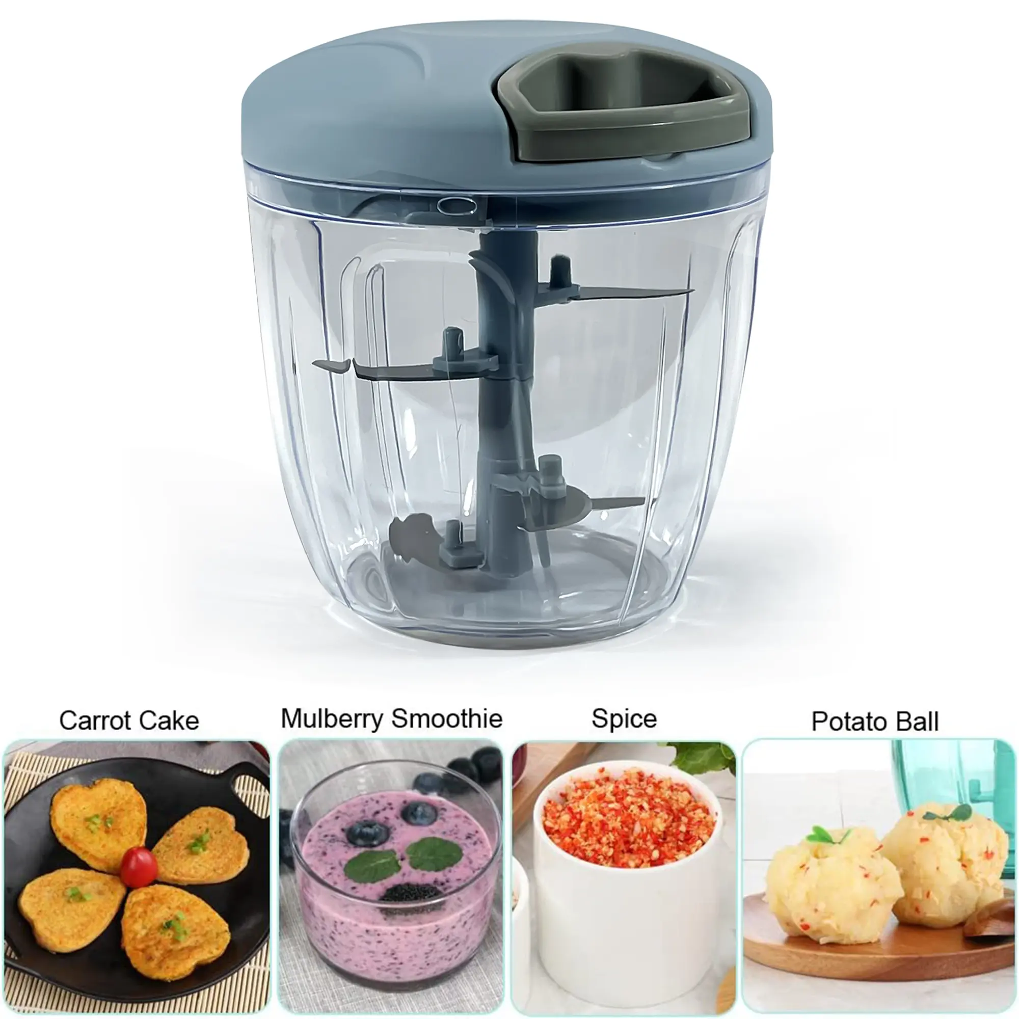 1 Piece Kitchen Manual Food Chopper for Vegetables Utensils