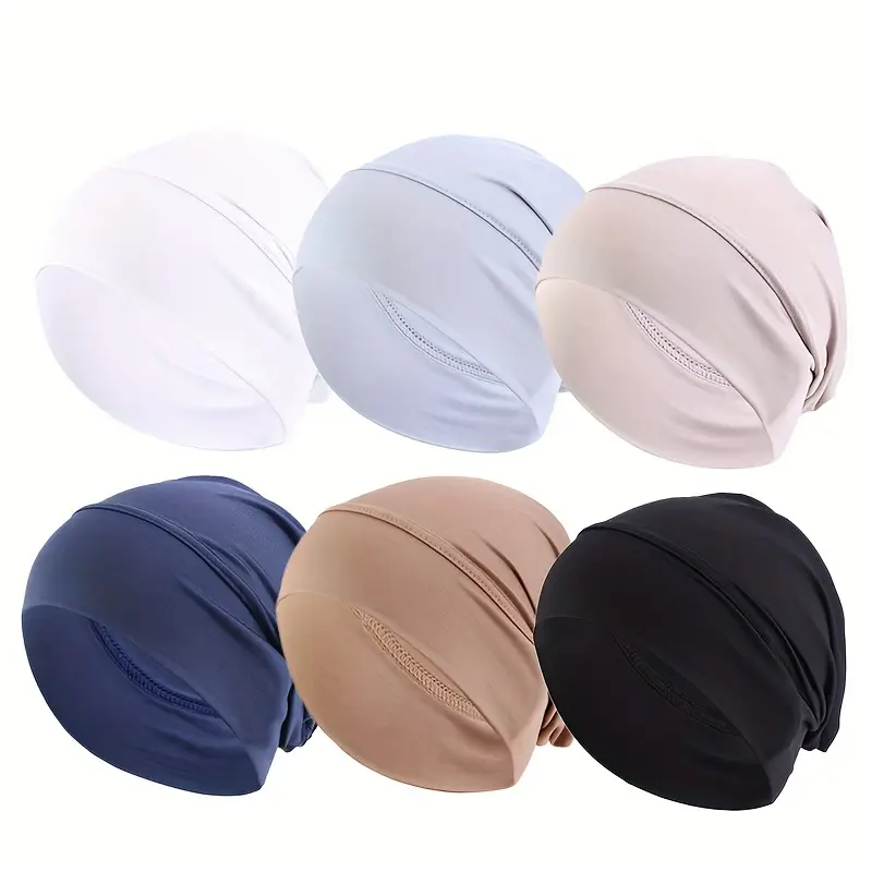 Big bird- Gift Box 6pcs/8pcs Muslim Underwear Cap Turban Cap