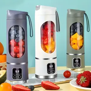 Portable USB-Rejected Blender & Juicer - Easy Clean, Perfect for Fruit & Vegetable Drinks, Milkshakes - 10.14oz to 16.91oz Capacity
