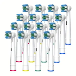 [Popular Choice] 16 Replacement Toothbrush Heads Compatible with Oral-B, Refill Pro 500/1000/1500/3000/3757/5000/7000/7500/8000